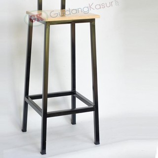 Kursi cafe bar besi kayu jati belanda Shopee Indonesia Kursi cafe bar besi kayu jati belanda Shopee Indonesia