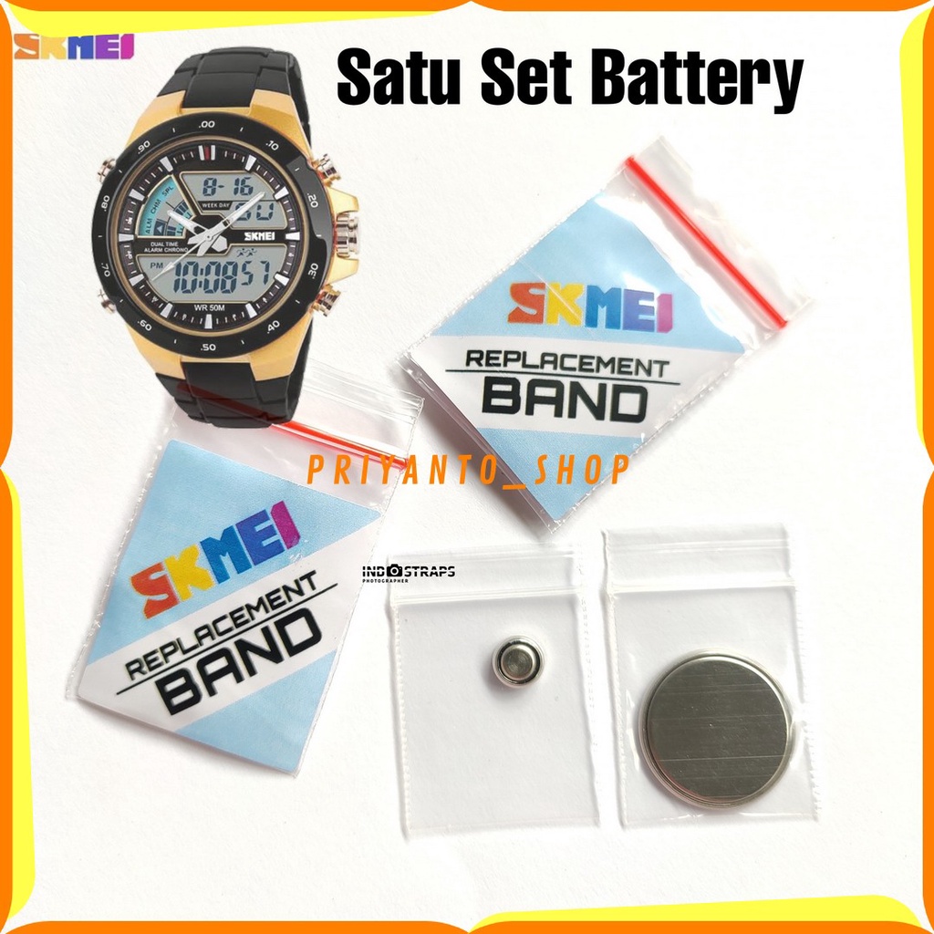 Baterai Jam Tangan Skmei 1016 Battery Batrei Skmei 1016 Original