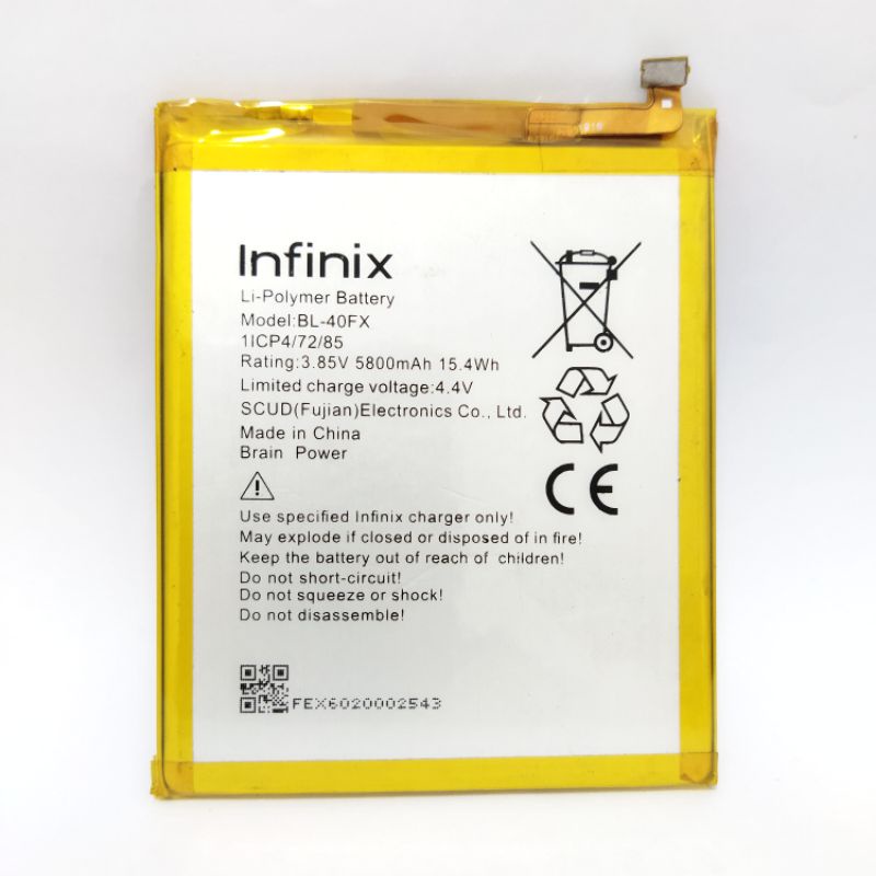 Baterai batre INFINIX X602/BL-40FX