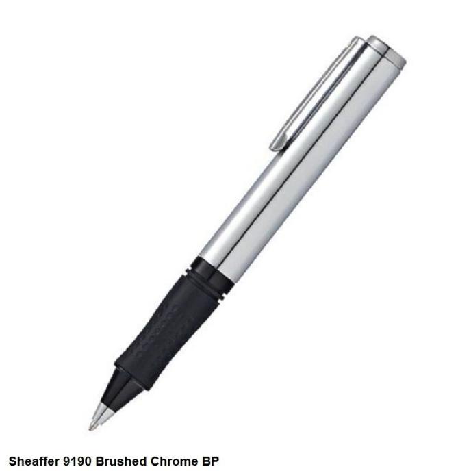 

Pen Sheaffer Award New Brushed Chrome Ballpoint ---Terbaru---