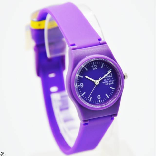 JAM TANGAN WANITA Q&Q JELLY ORIGINAL WATER RESIST RESISTANT ANTI AIR JAM ANAK CEWEK MURAH KEKINIAN
