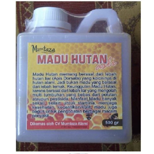 

Madu Hutan Mumtaza 0.5 Kg