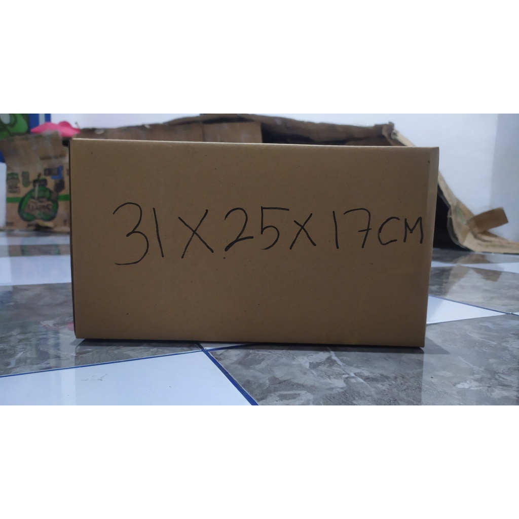 

Kardus Polos / Karton Box Uk.31x25x17
