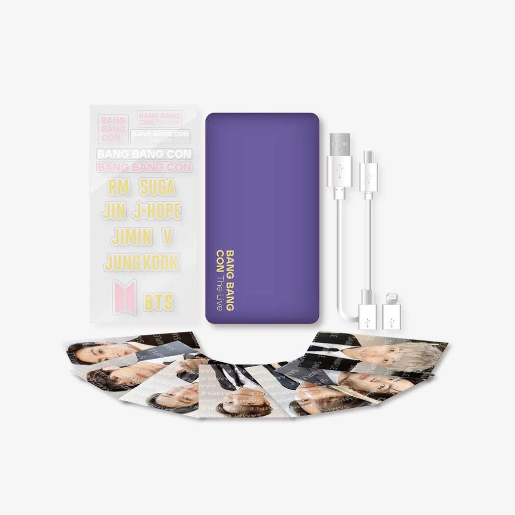 [READY STOCK] BTS BANGBANGCON The Live Portable Charger