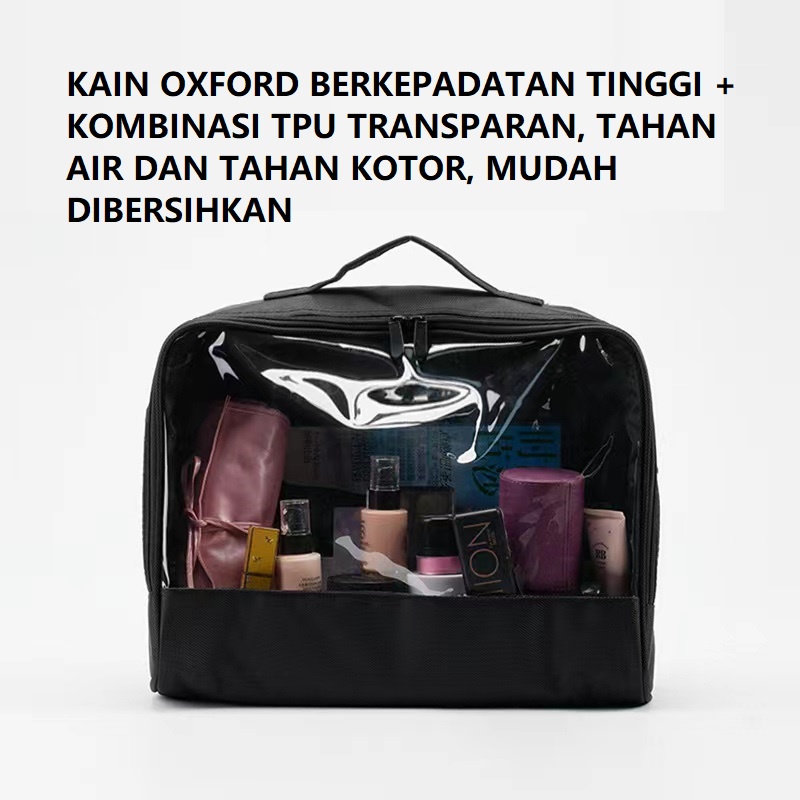 New Tas Kosmetik Pouch Kosmetik Make up Bag Beauty Case Makeup Case