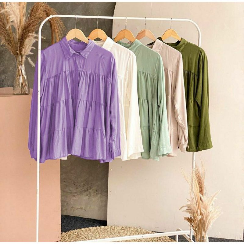 SORA BLOUSE ATASAN WANITA RAYON VISCOSE