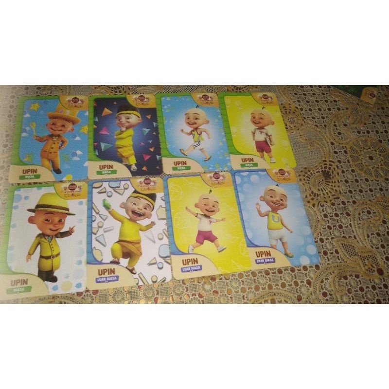 kartu Upin Ipin Choki Choki