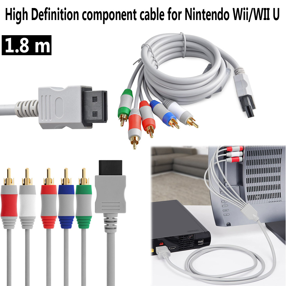 nintendo wii component cable