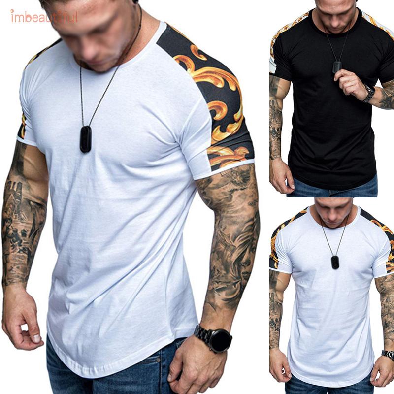 curved t shirt mens