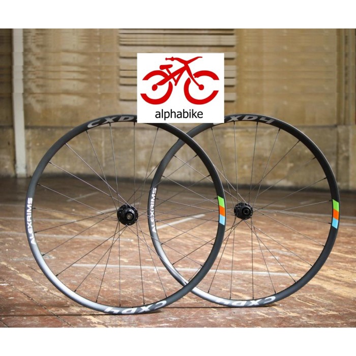 ALEXRIMS CXD4 DISC WHEELSET 700C TA DISC ROAD