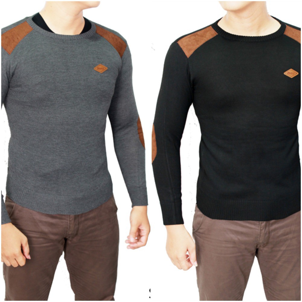 Sweater Pria Motif O Neck Premium Quality Bahan Rajut Sweater Pria Motif O Neck Premium Quality Bahan Rajut