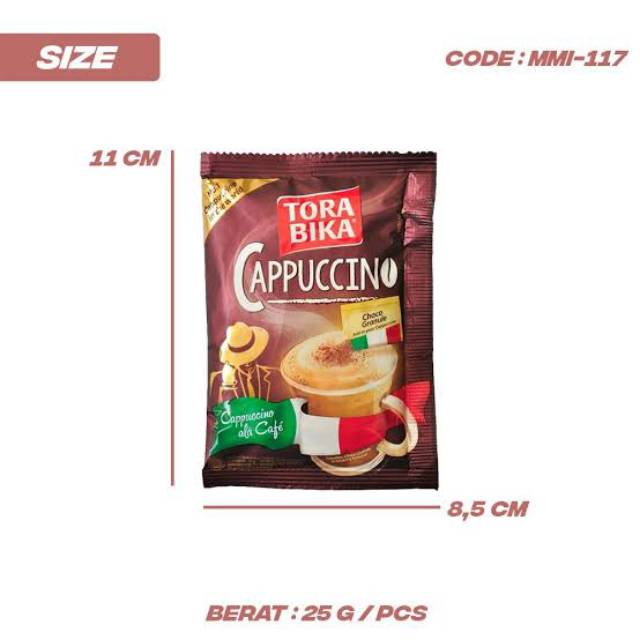 

NG KOPI TORABIKA CAPPUCCINO EXTRA CHOCO GRANULE ALA CAFE/COFFEE TORA BIKA CAPPUCINO/KOPI KAPUCINO