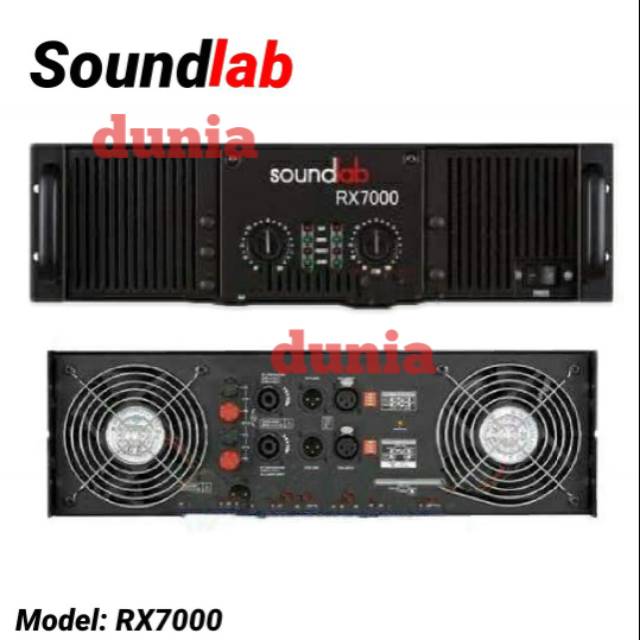 Power Soundlab RX 7000 Original Amplifier RX7000