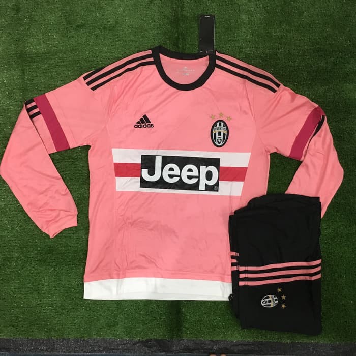 Hot Promo JERSEY BAJU BOLA + CELANA OBRAL MURAH MERIAH JUVENTUS PINK GRADE ORI