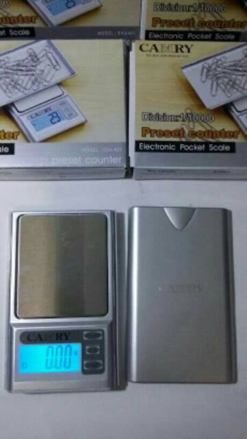 TIMBANGAN EMAS DIGITAL CAMRY 100G/0.01G POCKET SCALE AKURAT