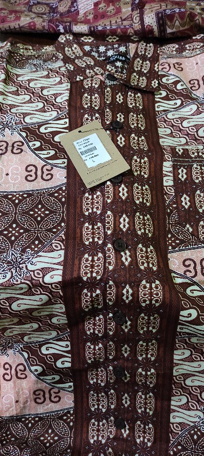 Redcliff Zb1569 Mi - Kemeja Batik Lengan Pendek
