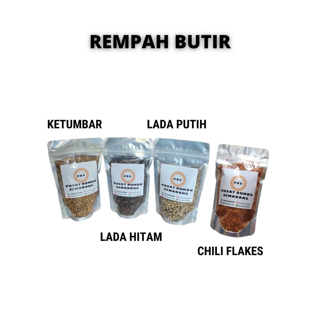 

Rempah Rempah Lengkap Bumbu Masak Kemasan Ekonomis Pusat Bumbu Semarang