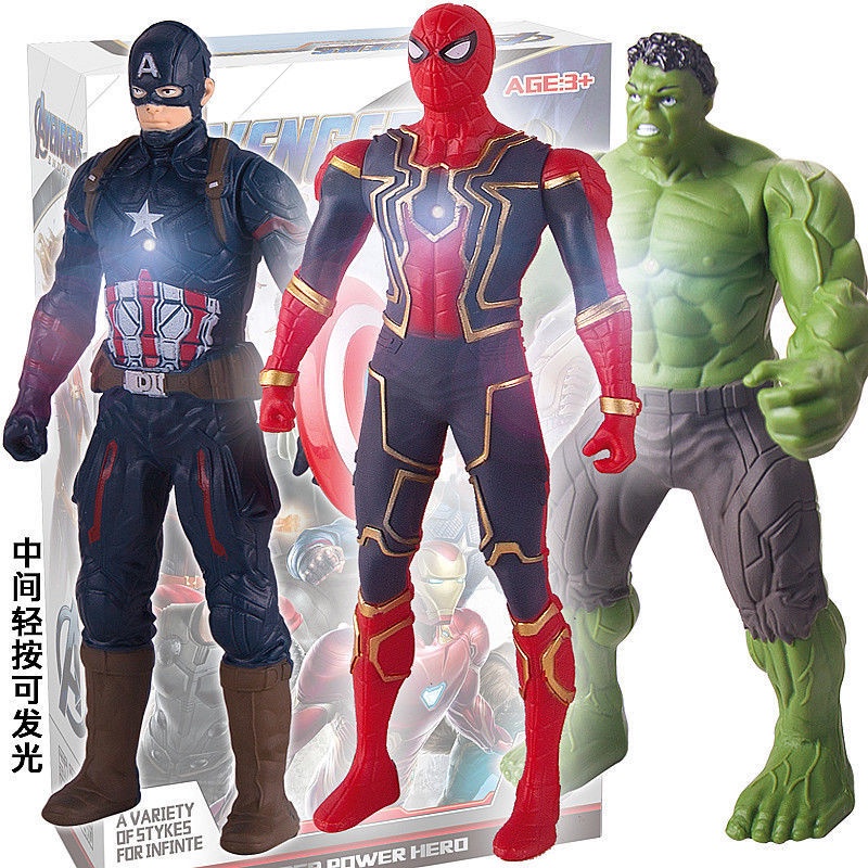 Ornamen model Avengers Captain America Spiderman Iron Man