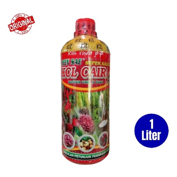 Pupuk KCL Cair Been Sae 1 Liter Booster Umbi dan Buah