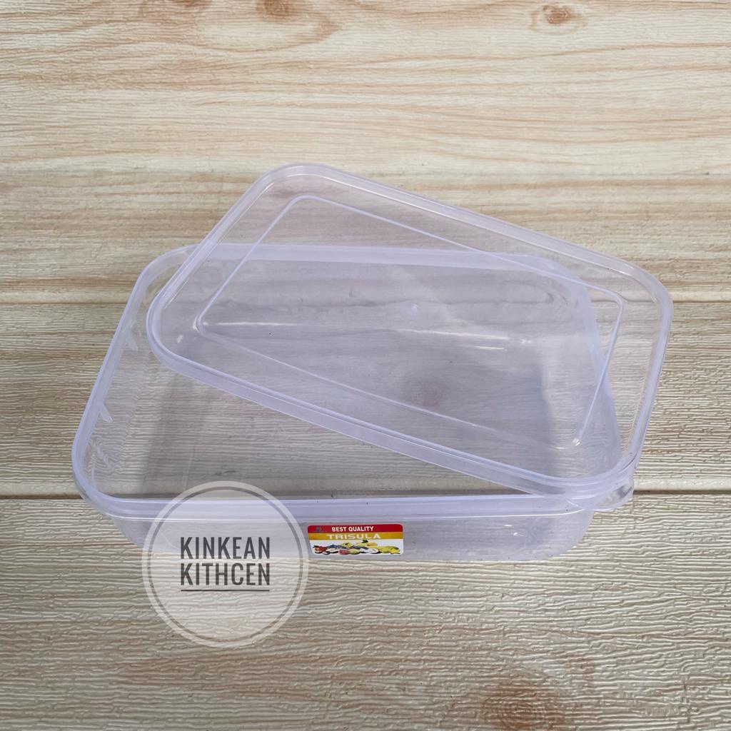 Toples Plastik Bening/Food Box Trisula 900ml