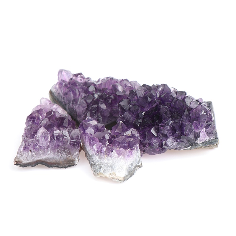 Batu Kristal Amethyst Quartz Mineral Untuk Penyembuhan