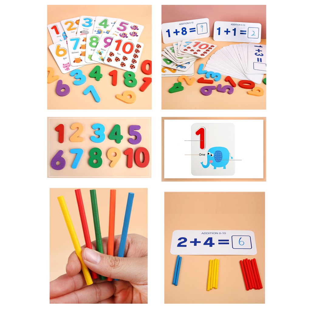 Mainan Edukasi Edukit  Toys  Bermain Belajar Matematika Math Enlightenment  Puzzle