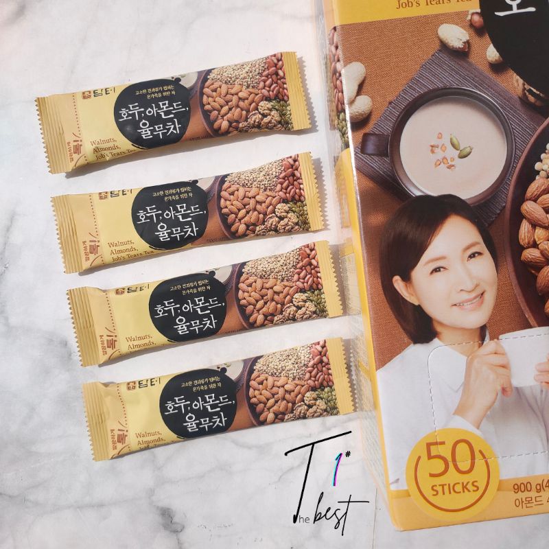 

Teh Korea Sereal Korea Cemilan Sehat Korea snack korea Walnuts almonds Job's tears tea [ TheBestOne ]