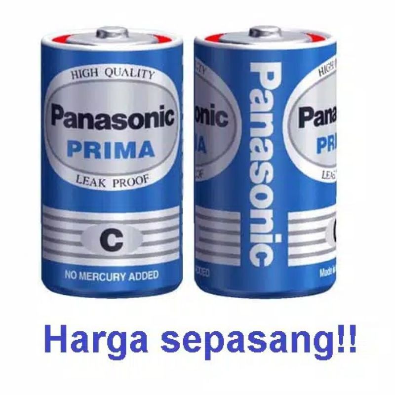 BATERAI PANASONIC PRIMA C ( TANGGUNG )