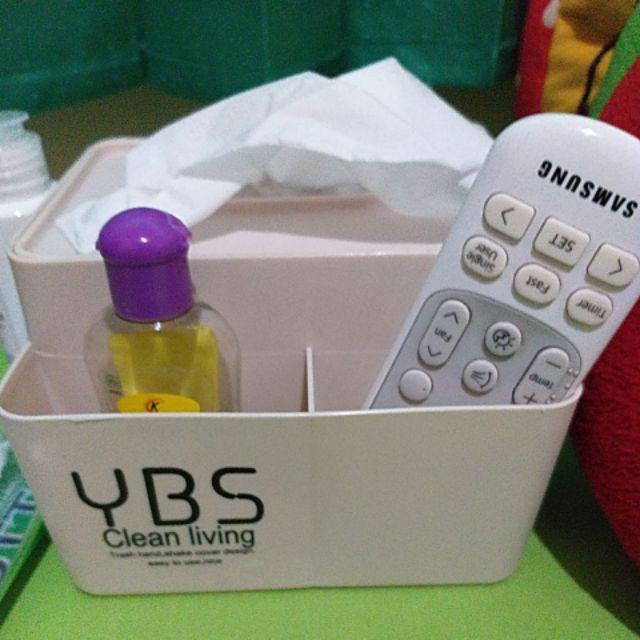 Kotak Tempat Tissue Ybs / Tissue Box / Tempat Penyimpanan Tisu