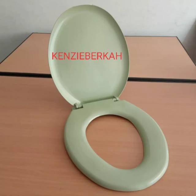 TUTUP CLOSET DUDUK TECHPLAS HIJAU / MODEL TOTO ALL MEREK CLOSET