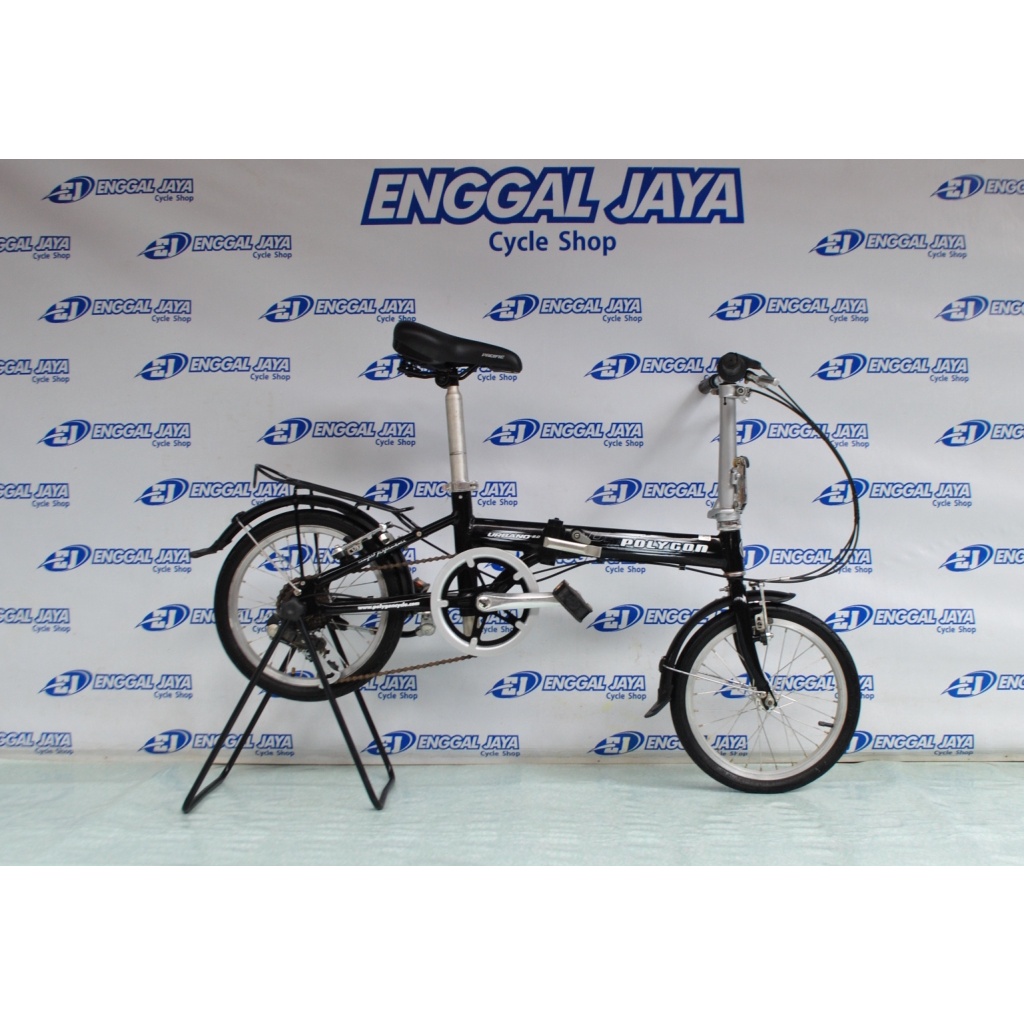 Sepeda Lipat Polygon Urbano 2.0 Alloy 16 Inch