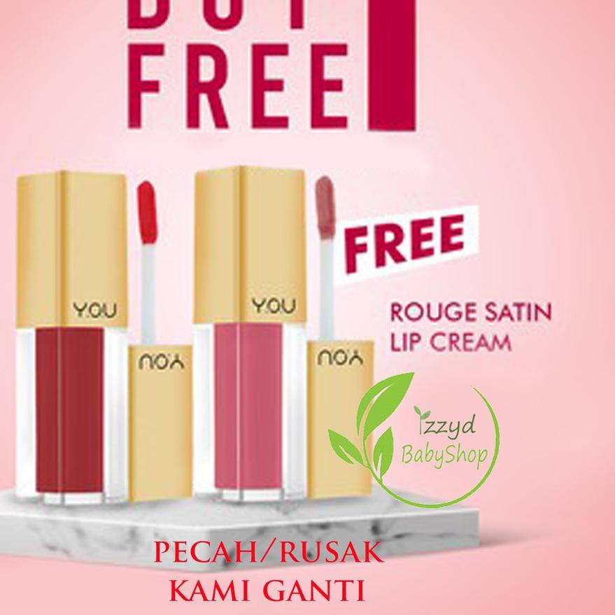Terlaris© You Y.O.U The Gold One Rouge Velvet Matte Lip Cream you - Top Selling