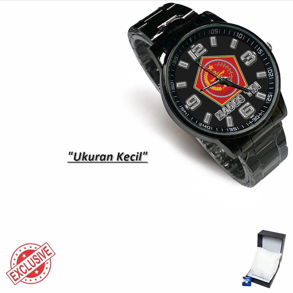 Jam Tangan Rantai Couple MARKAS BESAR T.N.I 02 (Limited Edition)