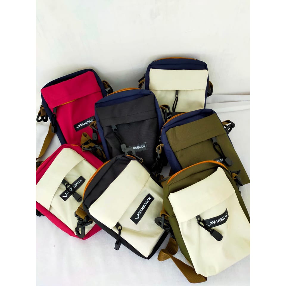 TSK - Tas Selempang Slingbag Pouch Vansback Choce Murah Meriah