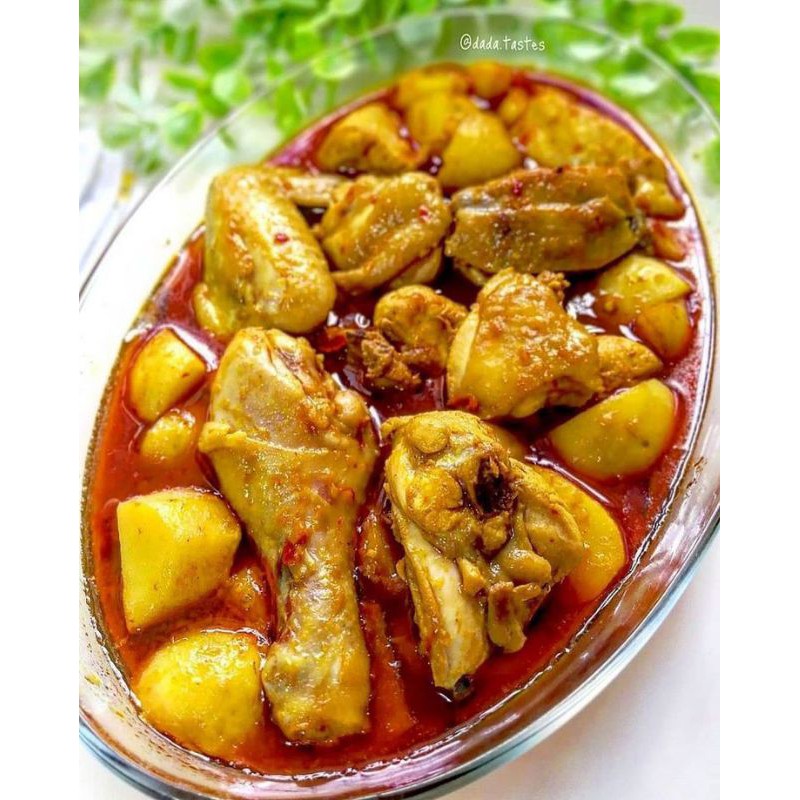 

gulai ayam 8 potong Frozenfood / siap saji