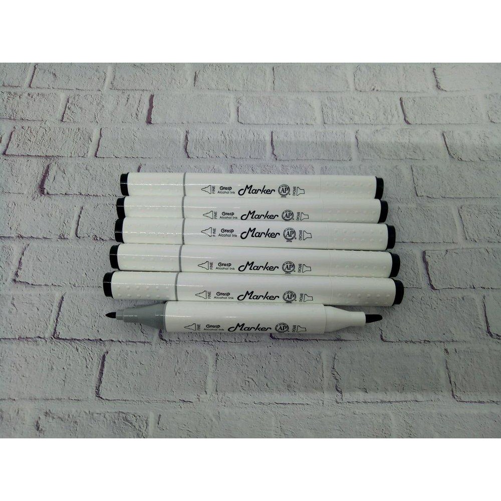 

Spidol Grasp Marker 120 Black last stok