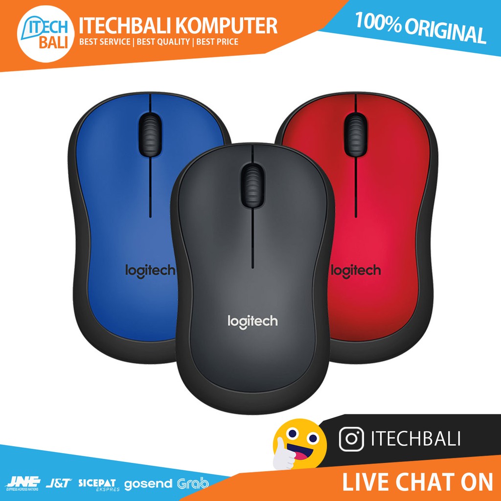 Mouse LOGITECH M221 Silent Wireless | ITECHBALI