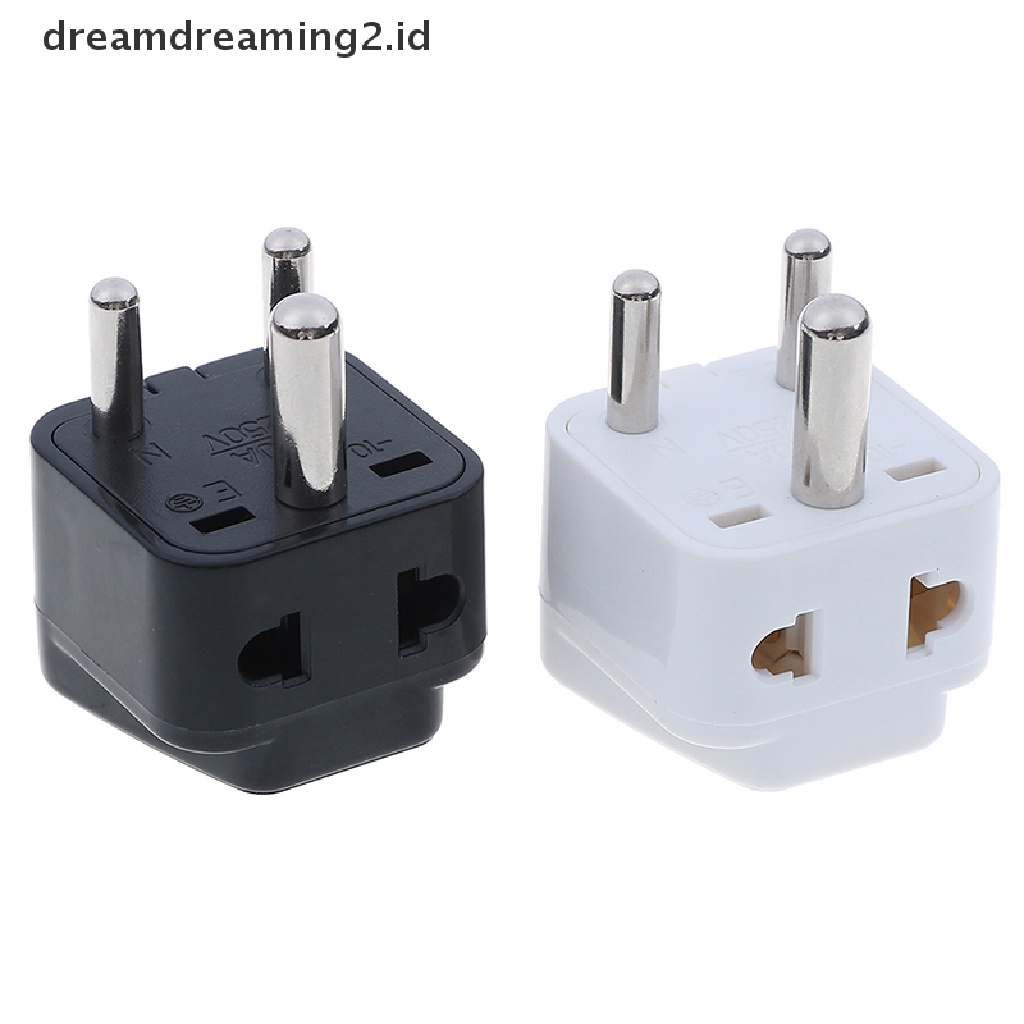 (LIKE) Adaptor Konverter power plug US AU UK Ke India / Sri Lanka / Nepal Universal Untuk travel