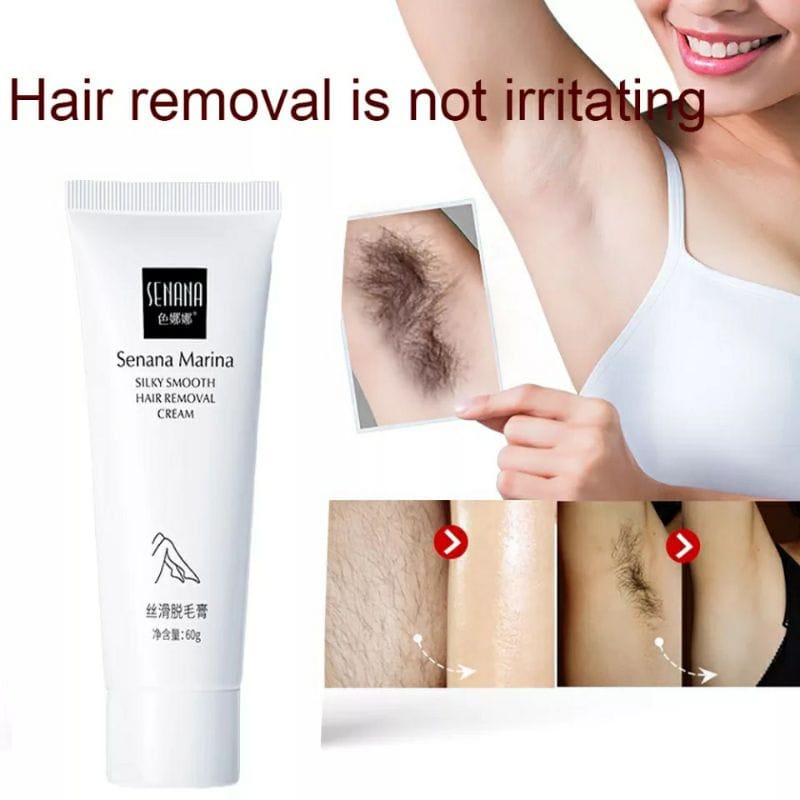 (Free Spatula) SENANA MARINA HAIR REMOVAL PERONTOK BULU KETIAK KAKI Perontok Bulu Ketiak dan Kaki Pembersih Bulu Mudah di Gunakan Perontok Bulu Alami Ampuh Obat Penghilang Rambut Bagian Ketiak Tangan Kaki Kumis Jenggot Cepat Paling Aman Tanpa Rasa Sakit