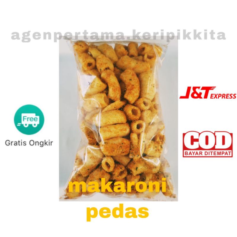 

MAKANAN RINGAN KERUPUK MAKARONI PEDAS CEMILAN BUMBU DAUN JERUK PURUT (KEMASAN BESAR)