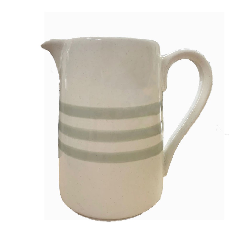 Milk Jug Artisan Green Keramik Pitcher Water Tempat Teko Susu Porcelain Porselen Ceramic Souvenir