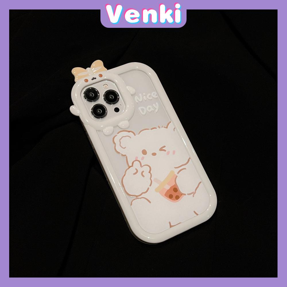 iPhone Case Silicone Soft Case Clear Case Shockproof Protection Camera Varnish Feel Monster Bear Cute Cartoon Compatible For iPhone 11 Pro Max 13 Pro Max 12 Pro Max 7Plus xr XS Max