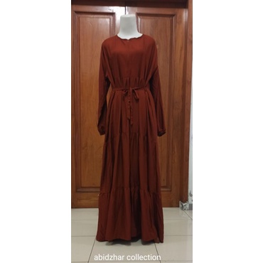 GAMIS SUSUN RAYON PREMIUM-Wardah