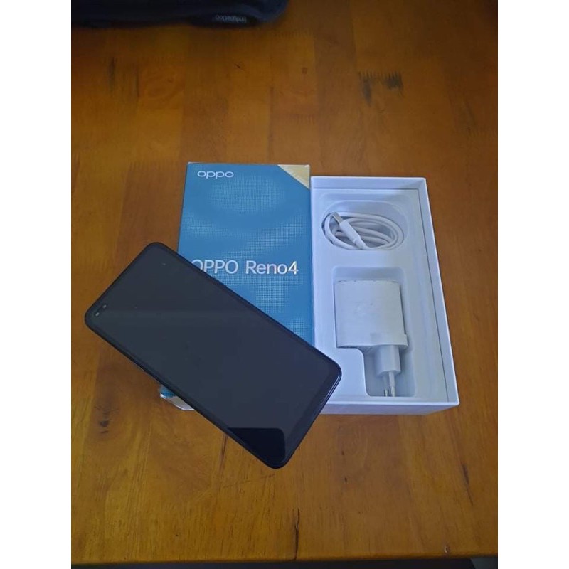 HARGA MURAH HP -       Jual Hp Handphone Oppo Reno 4 ram 8/128gb kelengkapan Fullset Mulus Nominus