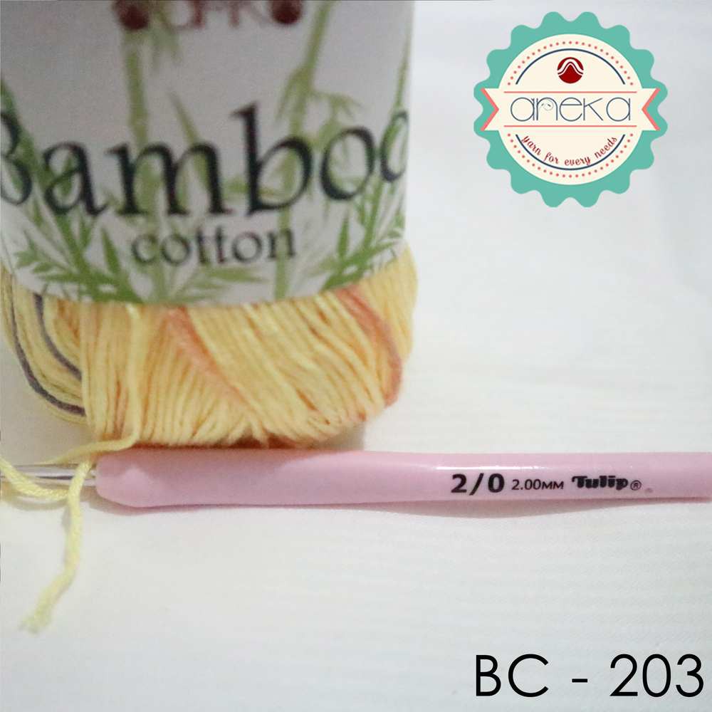 Benang Rajut Katun Bambu / Bamboo Cotton Yarn 3 - 203