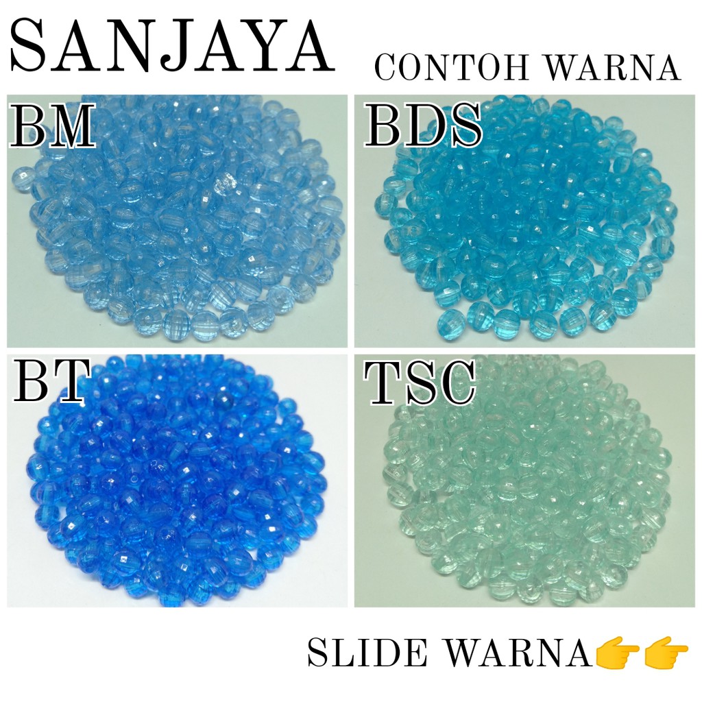 MANIK KACA / MOTE KACA / MANIK LAMPION / MOTE LAMPION / MOTE KACA LAMPION / MANIK KACA BOLA DUNIA / MUTIARA KACA LAMPION 8MM
