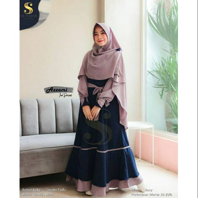 Gamis set Azzami by SS Hijab