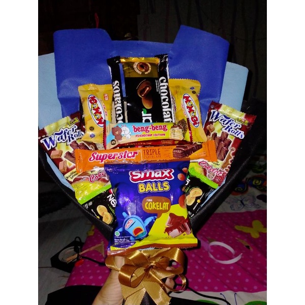 

buket snack, buket jajan