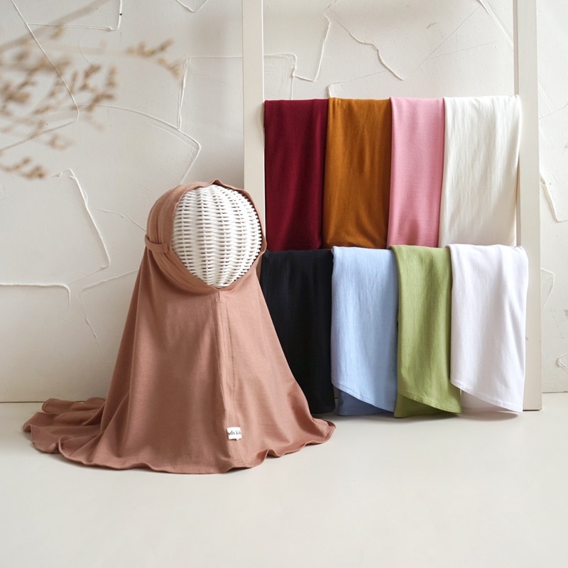 AISYAH Hijab Bergo Jilbab Instant Anak 1-9thn / Jilbab Instant Anak SDS Kids