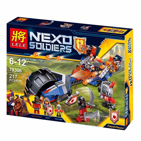 BRICK LELE 79306 NEXO KNIGHTS MACY'S THUNDER MACE LELE 79306